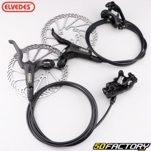 Elvedes HP4000 complete front and rear bicycle brakes (2 pistons)