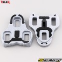 SPD-SL cleats for automatic &quot;road&quot; bicycle pedals, Look Keo type 4.5° Vélox gray
