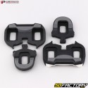 Calas SPD-SL para pedales automáticos de bicicleta &quot;carretera&quot;, tipo Look Keo 4.5° VP Components gris