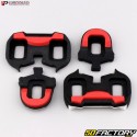 Calas SPD-SL para pedales automáticos de bicicleta de carretera Look Keo XNUMX° VP Components rojo