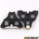 Yellow SPD-SL cleats for Shimano 6° “road” bicycle automatic pedals