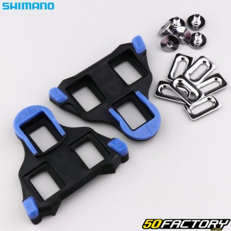 Calas SPD-SL para pedales automáticos de bicicleta “carretera” Shimano SM-SHXNUMX XNUMX°, azules