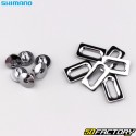 Calas SPD-SL para pedales automáticos de bicicleta Shimano SM-SHXNUMX XNUMX° “carretera” rojas