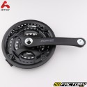 170 mm &quot;MTB&quot; bicycle crankset (42-34-24)