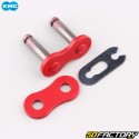 Red KMC reinforced 530 chain quick coupler