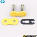 Yellow KMC reinforced 530 chain quick coupler