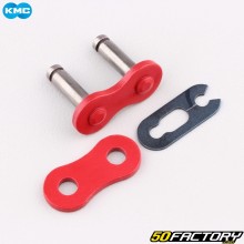 Red KMC reinforced 525 chain quick coupler