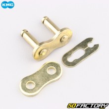 KMC gold reinforced 525 chain quick release