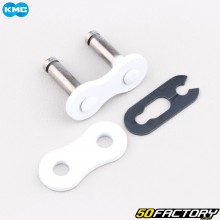 White KMC reinforced 525 chain quick coupler