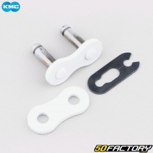 White KMC reinforced 520 chain quick coupler