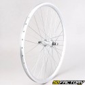 26&quot; bicycle rear wheel (19-559) for 6/7V gray aluminum freewheel