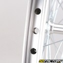 Ruota posteriore per bicicletta da 28&quot; (19-622) per cassetta 8/9V in alluminio grigio