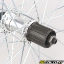 28&quot; bicycle rear wheel (19-622) for 8/9V gray aluminum cassette