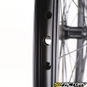 Roue arrière vélo 28" (19-622) pour cassette 8/9V alu noire