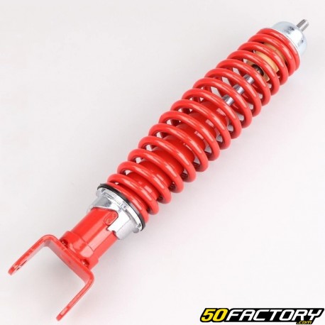 Rear shock absorber Vespa N, R50, SS90, Primavera, ET3 125... red