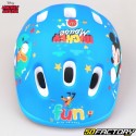 Fahrradhelm für Kinder Micky Maus blau und rot