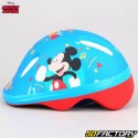 Casco de bicicleta infantil Mickey Mouse azul y rojo