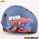 Capacete de bicicleta infantil do Homem-Aranha azul escuro