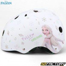 Capacete de bicicleta infantil Frozen II branco VXNUMX