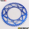 Couronne 48 dents alu 420 Derbi, Rieju, Yamaha, Peugeot... Voca bleue