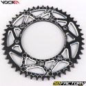 Rear sprocket 48 aluminum teeth 420 Derbi,  Rieju,  Yamaha,  Peugeot... Voca black