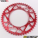 Couronne 48 dents alu 420 Derbi, Aprilia, Gilera... Voca rouge