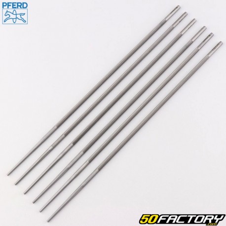 Lima per affilare catene Pferd Ø4 mm (set da 6)