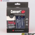 Válvulas de sellado de ruedas de bicicleta y rodillo. Hutchinson Convert&#39;air 25 mm (kit de conversión tubeless con fluidos preventivos)