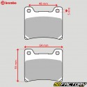 Carbon ceramic brake pads Yamaha TZR 125, YZF 600, FZ 750... Brembo