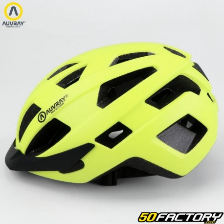 Fahrradhelm Auvray Protect neongelb matt