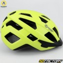 Capacete de ciclismo Auvray Protect amarelo fluorescente mate