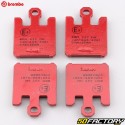 Pastillas de freno de metal sinterizado Derbi Mulhacen 659, Kawasaki ZX-6R 600, 636... Brembo