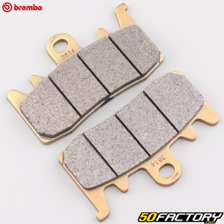 Pastillas de freno de metal sinterizado Kymco 550 AK, Ducati Scrambler Icono 800, Aprilia Caponord 1200...Brembo Vintage