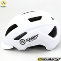 casco de bicicleta auvray Reflex  blanco mate