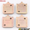 Plaquettes de frein métal fritté Husqvarna SMR 449, Benelli BN 600... Brembo