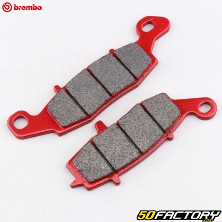 Pastillas de freno de metal sinterizado Suzuki SV 650, Kawasaki Z 750, VN 800... Brembo