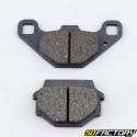 Plaquettes de frein organique Kawasaki KDX 200, KX 125, Suzuki GN 125, GSX 400...