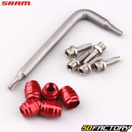 Sram, olive e inserti per tubi freno bicicletta Avid (set di 5) (kit di montaggio)