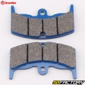 Plaquettes de frein carbone céramique Honda NV Custom, VT, VF 400, CBX 550... Brembo