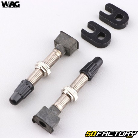 Wag Bike Presta 40mm Tubeless Tire Valves (Pack of 2)