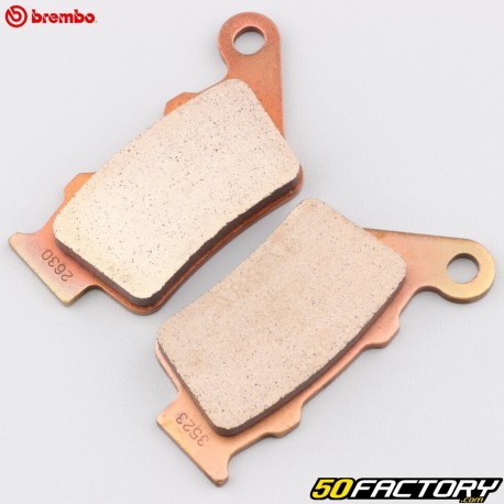 Pastiglie freno in metallo sinterizzato Yamaha WR 125, Fantic Caballero 500, Honda NX 650...Brembo