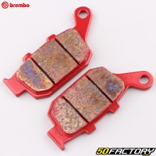 Plaquettes de frein arrière métal fritté Honda CBR 250, 500, 600, Kawasaki Z 750, 800... Brembo