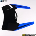 Adhesivo placa faro tipo KTM EXC Ahdes negro y azul