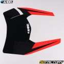 Adhesivo placa faro tipo KTM EXC Ahdes negro y rojo