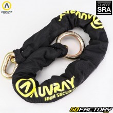 SRA Auvray Xtrem approved lasso chain lock 1m