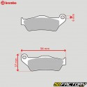 Carbon ceramic rear brake pads BMW R 850 C, R 1100 GS... Brembo