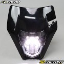 Placa de faro tipo KTM EXC (2020 - 2023) con adhesivo Gencod azul holográfico