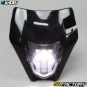 Carenagem de farol tipo KTM EXC (2020 - 2023) com adesivo Ahdes vermelho