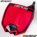 Frontmaske / Startnummerntafel Yamaha  YZ XNUMX, XNUMX (XNUMX - XNUMX) ... Polisport  mit Aufkleber Gencod  holografisches rot