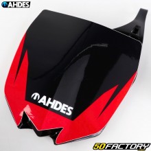 Placa números Yamaha YZ 125, 250 (2015 - 2021) ... Polisport com adesivo Ahdes vermelho